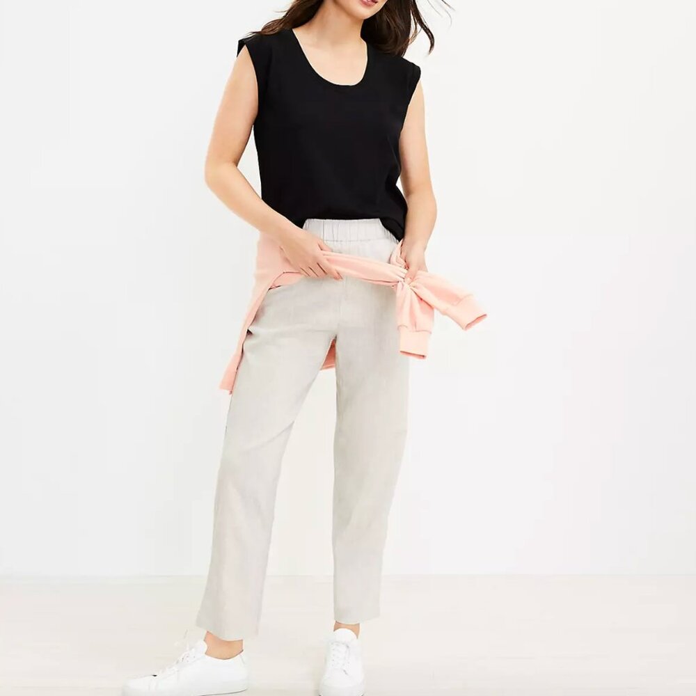 Lou & Grey linen blend pants